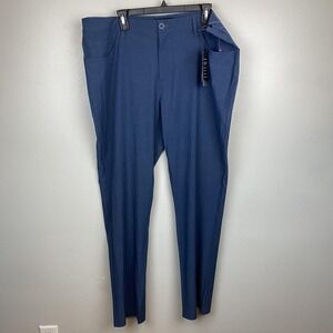 TravisMathew Pants Mens‎ 40 Blue Performance Golf Stretch Waist New With Tags